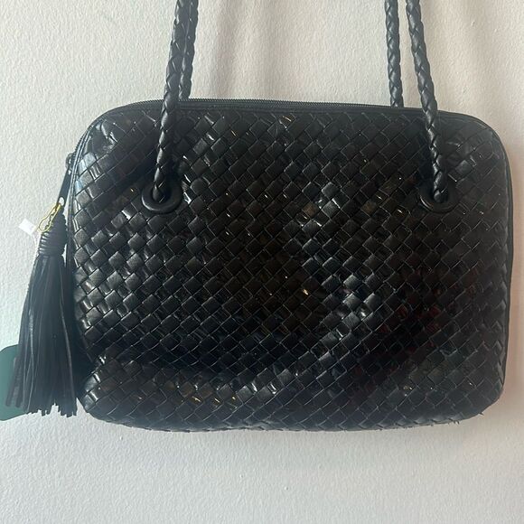 Aspects New York Black Woven Crossbody